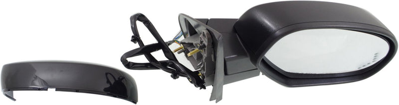 Driver and Passenger Side Mirrors, Power, Heated, Power Folding, with 1 Paintable and 1 Textured Black Cap, with Memory, Standard Type, | GM1321377,GM1320377