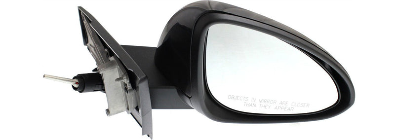 Driver and Passenger Side Non-Towing Mirrors, Manual Remote, Manual Folding, Non-Heated, Paintable, Without Signal Light, Without memory, Without Puddle Light, Without Auto-Dimming