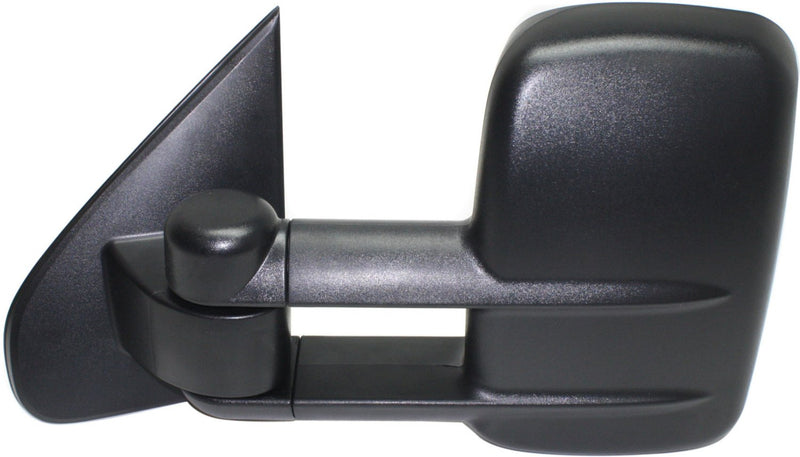 Towing Mirrors Manual Adjust Non-Heated Manual Folding Textured Black Without Signal Light | GM1321455,GM1320455