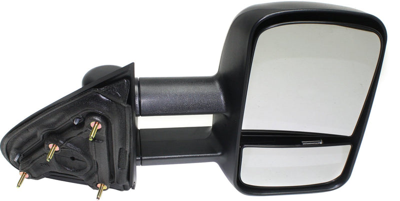 Towing Mirrors Manual Adjust Non-Heated Manual Folding Textured Black Without Signal Light | GM1321455,GM1320455