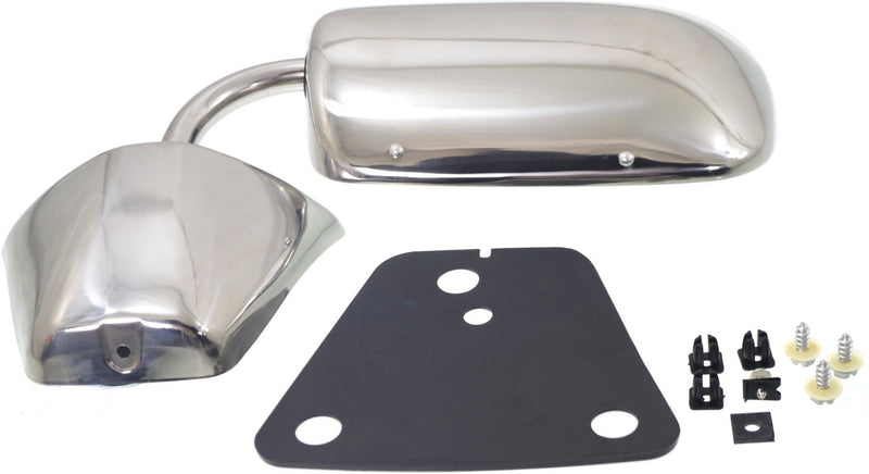 Non-Towing Mirrors Manual Adjust Manual Folding Non-Heated Polished