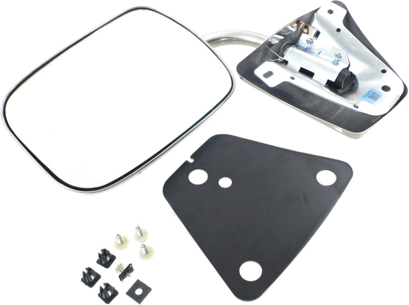 Non-Towing Mirrors Manual Adjust Manual Folding Non-Heated Polished