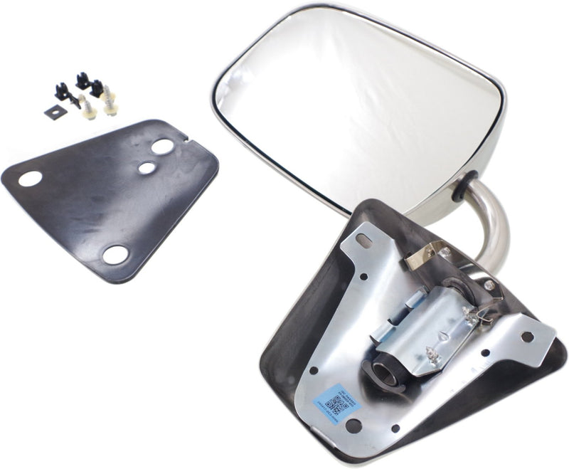 Non-Towing Mirrors Manual Adjust Manual Folding Non-Heated Polished