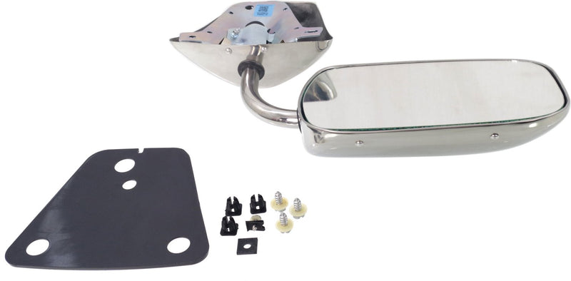 Non-Towing Mirrors Manual Adjust Manual Folding Non-Heated Polished