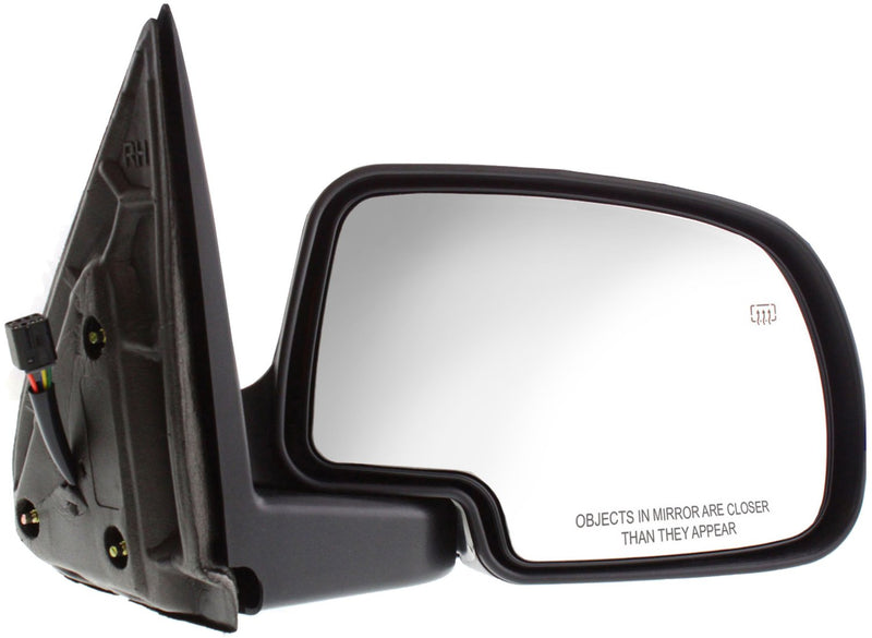 Driver and Passenger Side, Non-Towing, Mirrors, Power, Heated, Manual Folding, Paintable, without Signal Light, without Memory, without Puddle Light, without Auto-Dimming, without Blind Spot Feature,