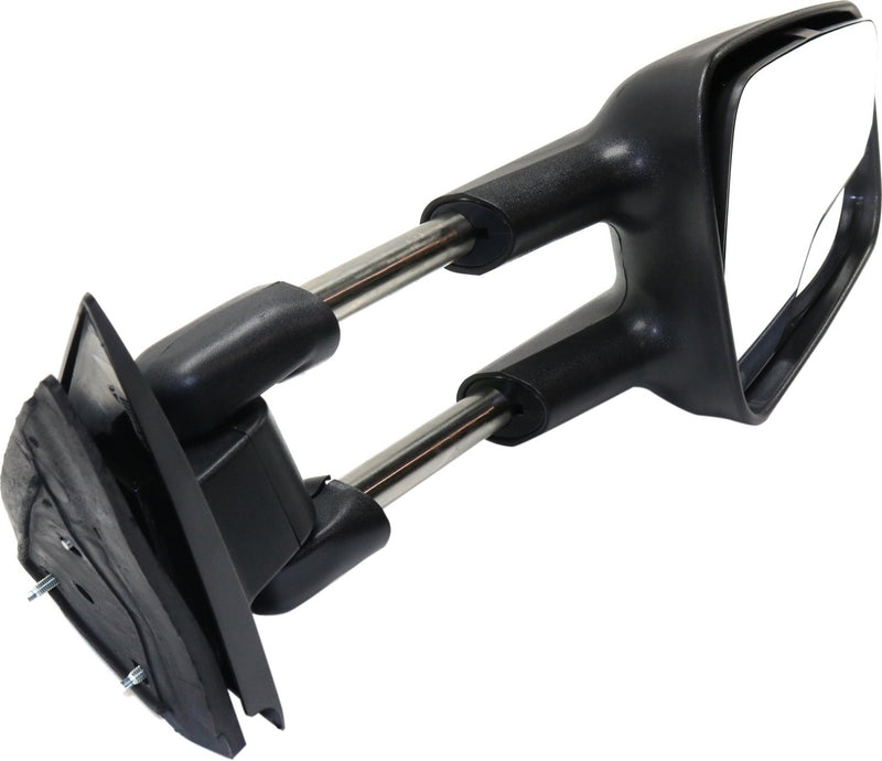 Driver and Passenger Side Towing Mirrors, Manual Adjust, Non-Heated, Manual Folding, Textured Black, | GM1320244,GM1321298