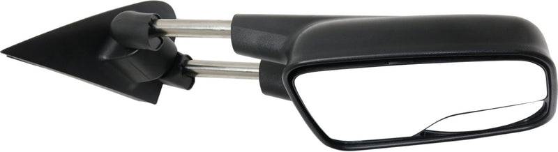 Driver and Passenger Side Towing Mirrors, Manual Adjust, Non-Heated, Manual Folding, Textured Black, | GM1320244,GM1321298