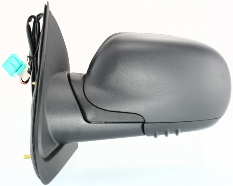 Driver and Passenger Side Mirrors, Power, Power Folding, Heated, Textured Black, Without Signal Light, Without memory, Without Puddle Light, Without Auto-Dimming, Without Blind Spot Feature | GM1320322,GM1321322
