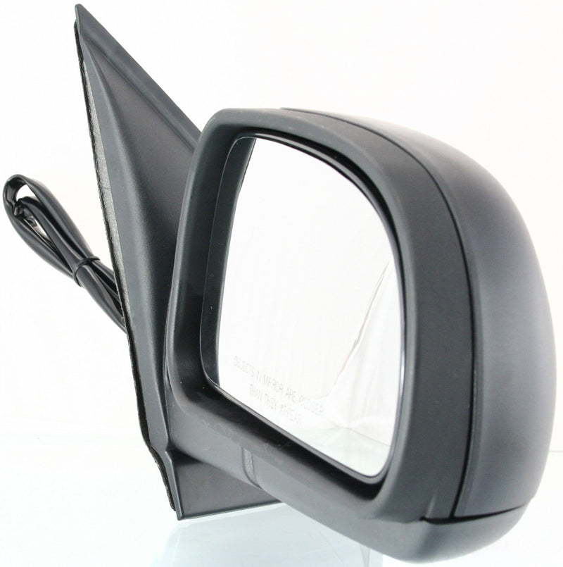 Driver and Passenger Side Mirrors, Power, Power Folding, Heated, Textured Black, Without Signal Light, Without memory, Without Puddle Light, Without Auto-Dimming, Without Blind Spot Feature | GM1320322,GM1321322