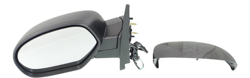 Mirrors Power Manual Folding Heated w/1 Paintable & 1 Textured Black Cap