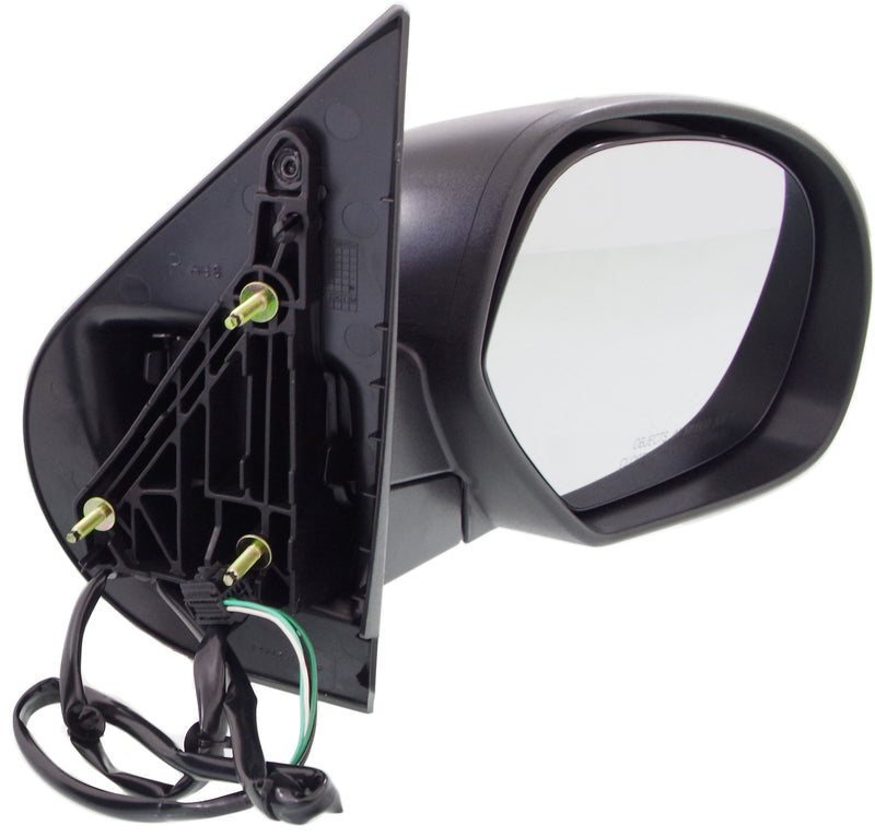 Mirrors Power Manual Folding Heated w/1 Paintable & 1 Textured Black Cap