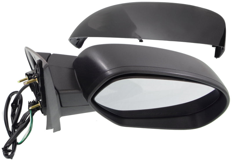 Mirrors Power Manual Folding Heated w/1 Paintable & 1 Textured Black Cap