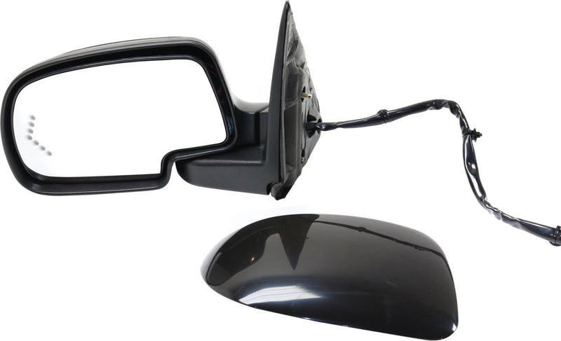 Driver and Passenger Side Mirrors, Power, Heated, Power Folding, Paintable, Old Body Style | GM1320438,GM1321373
