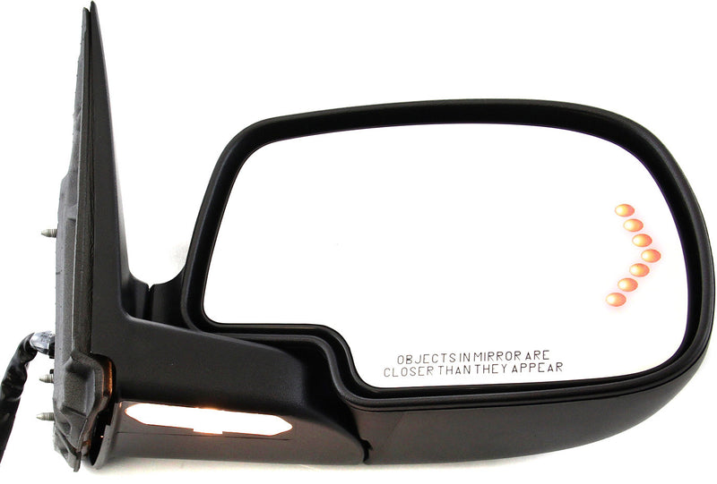 Driver and Passenger Side Mirrors, Power, Heated, Power Folding, Paintable, Old Body Style | GM1320438,GM1321373