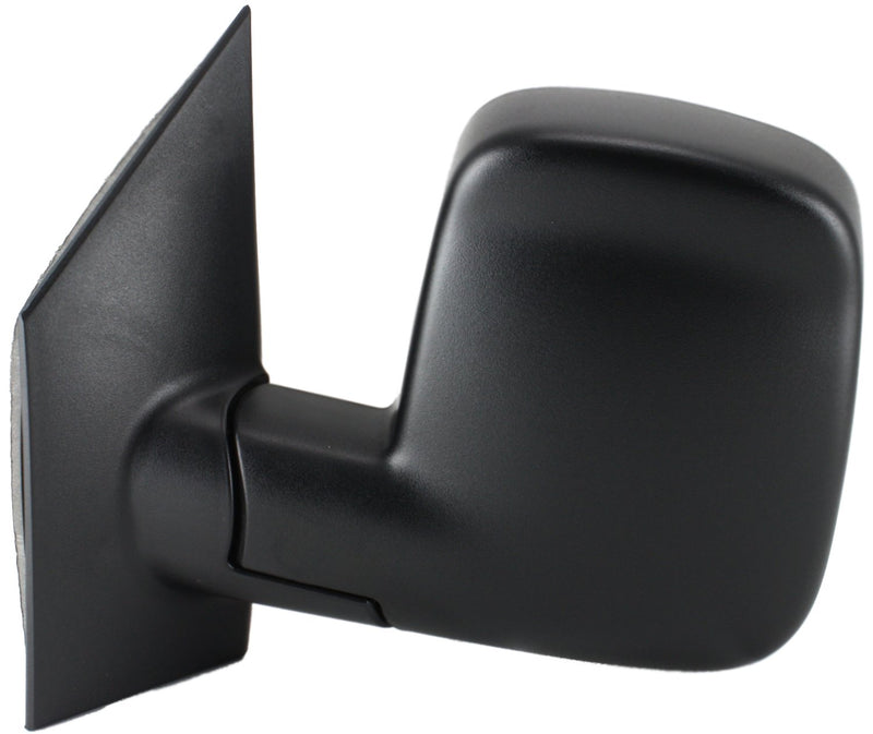 Driver and Passenger Side Mirrors, Power, Heated, Manual Folding, Textured Black, without Signal Light | GM1320283,GM1321283