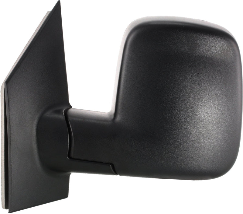 Driver and Passenger Side Mirrors, Manual Adjust, Non-Heated, Manual Folding, Textured Black, without Blind Spot Feature | GM1320284,GM1321284