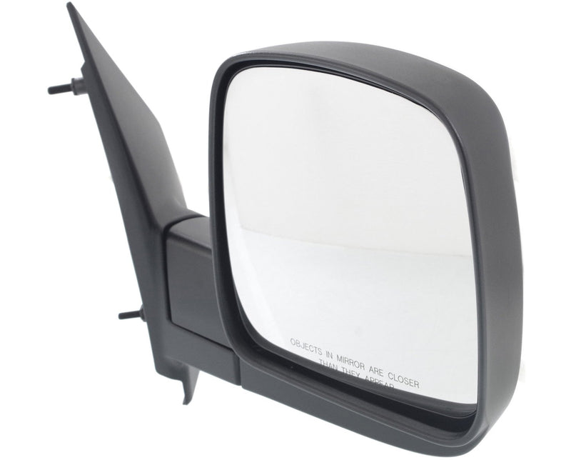 Driver and Passenger Side Mirrors, Manual Adjust, Non-Heated, Manual Folding, Textured Black, without Blind Spot Feature | GM1320284,GM1321284