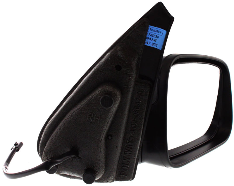 Driver and Passenger Side Mirrors, Power, Manual Folding, Non-Heated, Paintable, Without Signal Light, Without memory, Without Puddle Light, Without Auto-Dimming, Without Blind Spot Feature | GM1320366,GM1321366