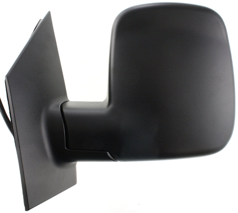 Driver and Passenger Side Mirrors, Power, Heated, Manual Folding, Textured Black, without Signal Light | GM1320396,GM1321396