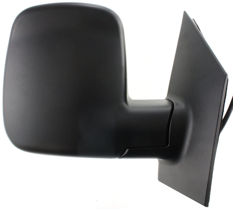 Driver and Passenger Side Mirrors, Power, Heated, Manual Folding, Textured Black, without Signal Light | GM1320396,GM1321396