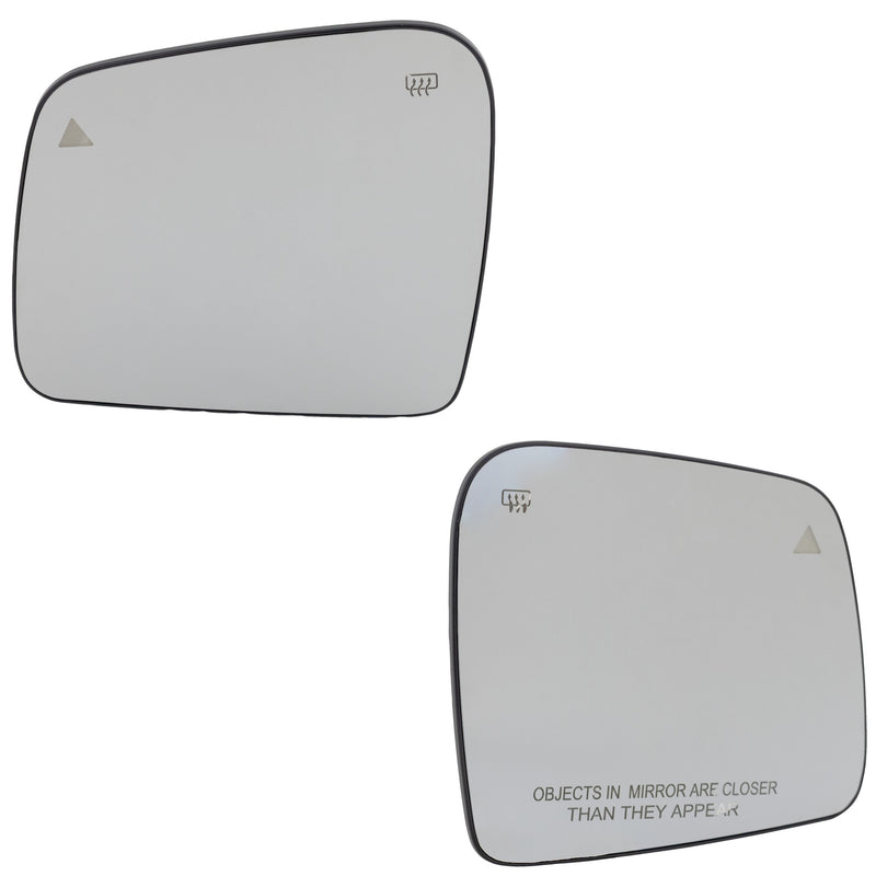 Door Mirror Glass CarParts SET-DG02GR
