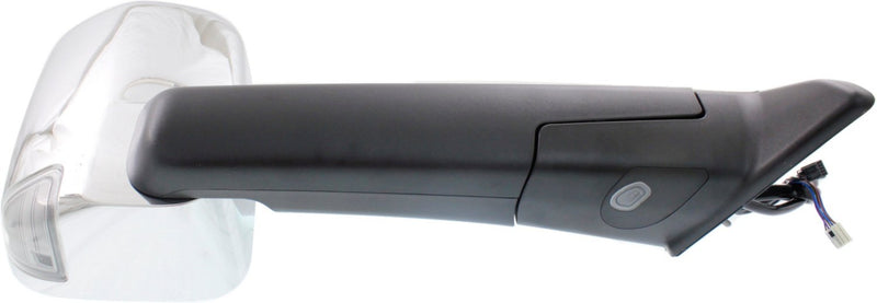 Driver and Passenger Side Towing Mirrors, Power, Heated, Power Folding, Chrome, In-housing Signal Light, With Memory, With Puddle Light, With Blind Spot Glass, With Temperature Sensor | CH1321398,CH1320398