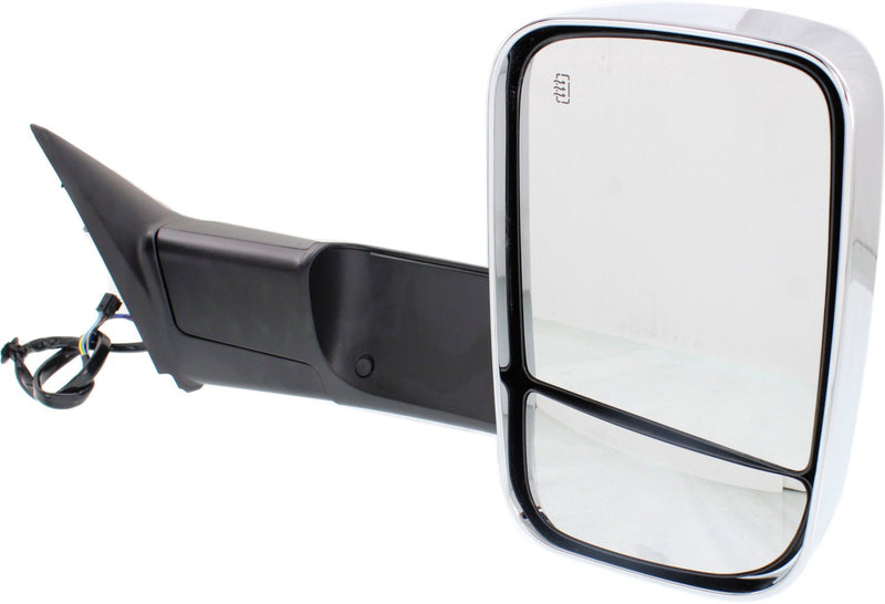 Driver and Passenger Side Towing Mirrors, Power, Heated, Power Folding, Chrome, In-housing Signal Light, With Memory, With Puddle Light, With Blind Spot Glass, With Temperature Sensor | CH1321398,CH1320398