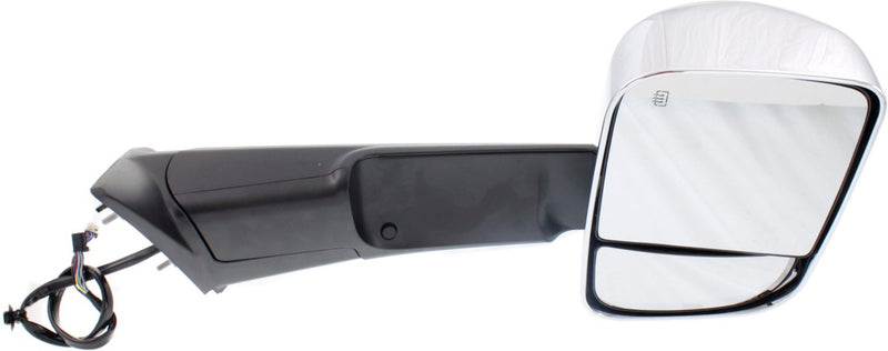 Driver and Passenger Side Towing Mirrors, Power, Heated, Power Folding, Chrome, In-housing Signal Light, With Memory, With Puddle Light, With Blind Spot Glass, With Temperature Sensor | CH1321398,CH1320398