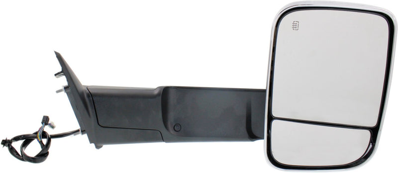 Driver and Passenger Side Towing Mirrors, Power, Heated, Power Folding, Chrome, In-housing Signal Light, With Memory, With Puddle Light, With Blind Spot Glass, With Temperature Sensor | CH1321398,CH1320398