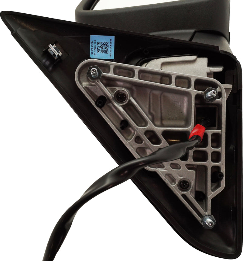 Driver and Passenger Side Mirrors, Non-Towing, Power, Power Folding, Heated, Chrome, In-housing Signal Light, Without memory, With Puddle Light, Without Auto-Dimming, Without Blind Spot Feature