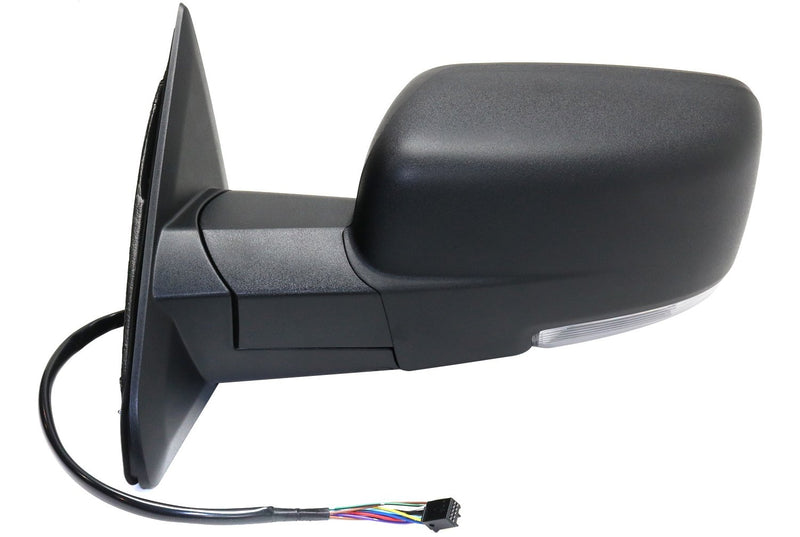 Non-Towing Mirrors Power Power Folding Heated Textured Black In-housing Signal Light