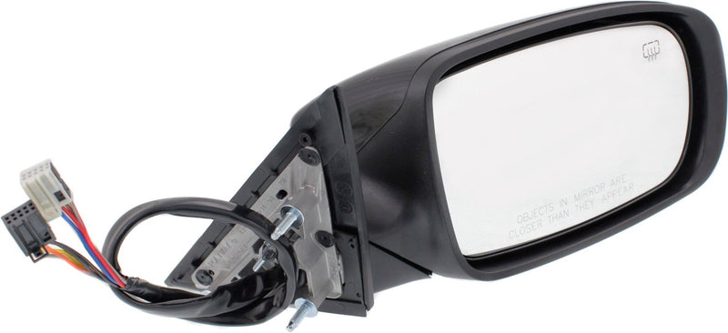 Driver and Passenger Side Mirrors, Power, Heated, Manual Folding, Paintable, with Memory, without Auto-Dimming, without Blind Spot Feature | CH1321397,CH1320397
