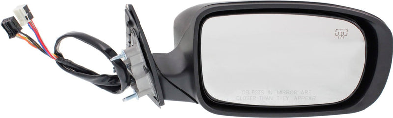 Driver and Passenger Side Mirrors, Power, Heated, Manual Folding, Paintable, with Memory, without Auto-Dimming, without Blind Spot Feature | CH1321397,CH1320397