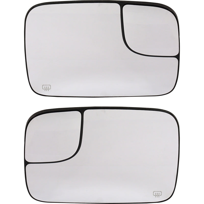 Door Mirror Glass CarParts SET-DG130GR