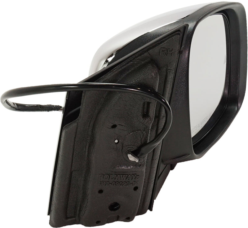 Mirrors Power Heated Manual Folding Chrome In-housing Signal Light | CH1321479,CH1320479