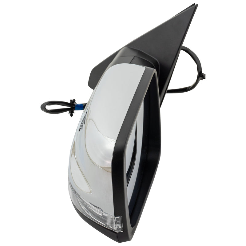Driver And Passenger Side Mirrors Power Heated Power Folding Chrome With Blind Spot Glass | CH1321474,CH1320474