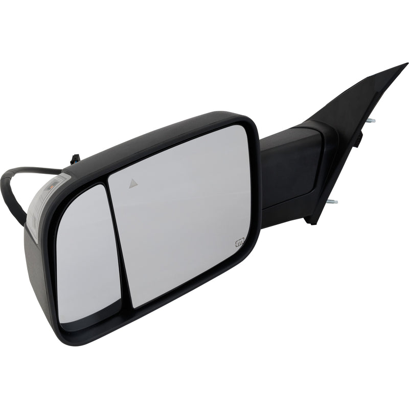 Towing Mirrors Power Manual Folding Heated Textured Black In-housing Signal Light | CH1321461,CH1320461