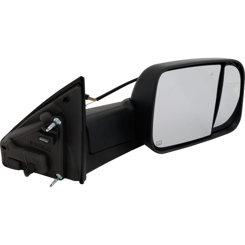 Towing Mirrors Power Manual Folding Heated Textured Black In-housing Signal Light | CH1321461,CH1320461