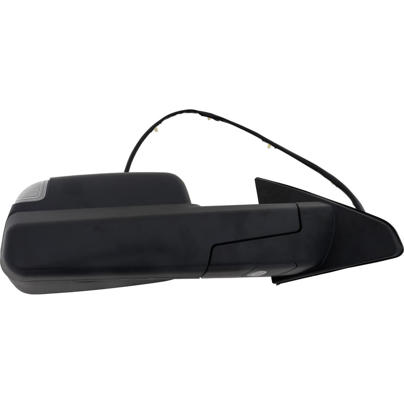 Towing Mirrors Power Manual Folding Heated Textured Black In-housing Signal Light | CH1321461,CH1320461