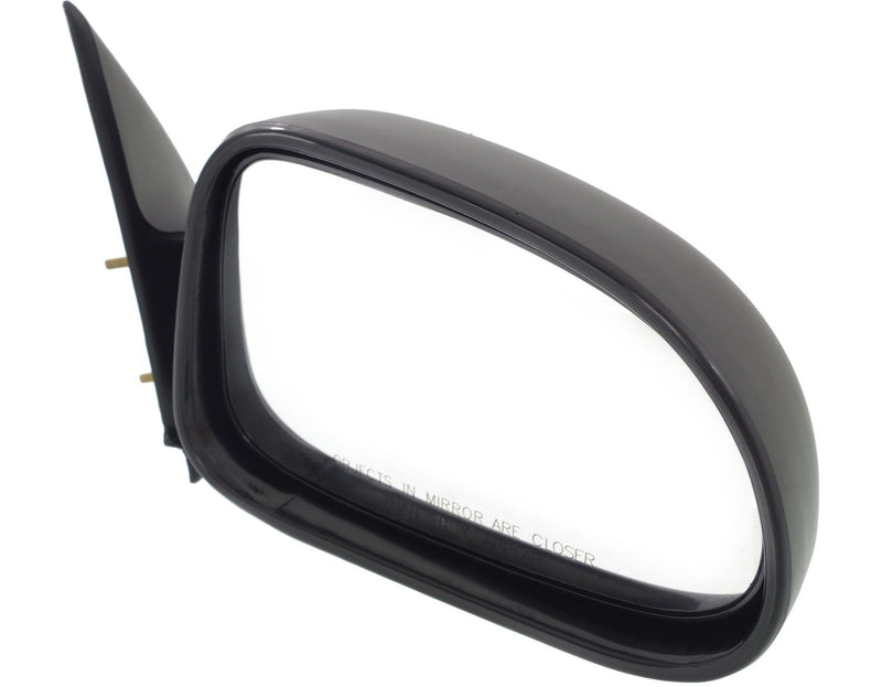 Driver and Passenger Side Mirrors, Manual Adjust, Non-Folding, Non-Heated, Textured Black, Without Signal Light, Without memory, Without Puddle Light, Without Auto-Dimming, Without Blind Spot Feature | CH1320174,CH1321174