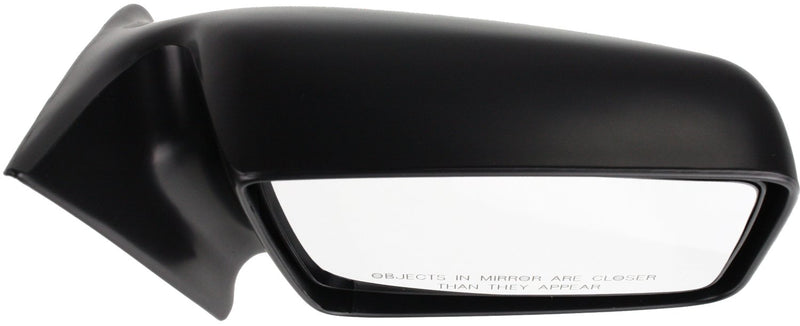 Driver and Passenger Side Mirrors, Manual Adjust, Non-Folding, Non-Heated, Textured Black, Without Signal Light, Without memory, Without Puddle Light, Without Auto-Dimming, Without Blind Spot Feature | CH1320163,CH1321163