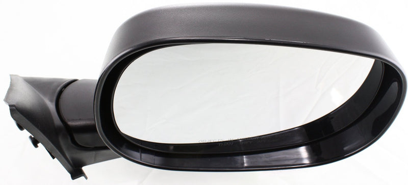 Driver and Passenger Side Non-Towing Mirrors, Manual Adjust, Manual Folding, Non-Heated, Textured Black, Without Signal Light, Without memory, Without Puddle Light, Without Auto-Dimming | CH1320179,CH1321179