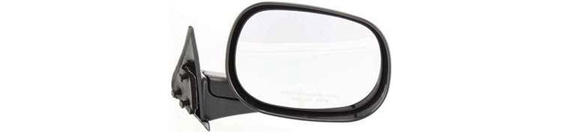 Driver and Passenger Side Non-Towing Mirrors, Manual Adjust, Manual Folding, Non-Heated, Textured Black, Without Signal Light, Without memory, Without Puddle Light, Without Auto-Dimming | CH1320179,CH1321179