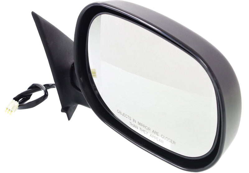 Driver and Passenger Side Mirrors, Power, Manual Folding, Non-Heated, Textured Black, Without Signal Light, Without memory, Without Puddle Light, Without Auto-Dimming, Without Blind Spot Feature | CH1320160,CH1321160