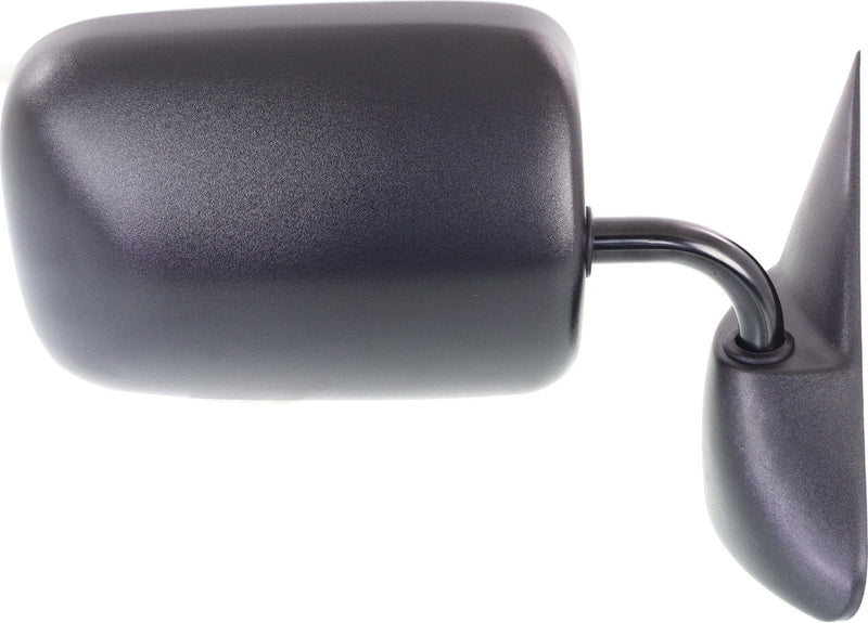 Driver and Passenger Side Mirrors, Manual Adjust, Non-Heated, Manual Folding, Textured Black, Old Body Style | CH1320114,CH1321114
