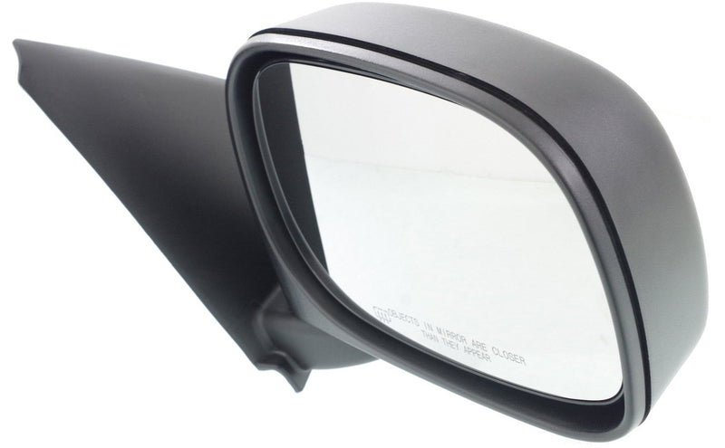 Driver and Passenger Side Mirrors, Power, Heated, Manual Folding, Textured Black, | CH1320215,CH1321215