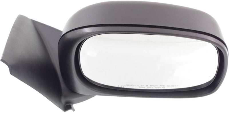 Driver and Passenger Side Mirrors, Power, Heated, Manual Folding, Textured Black, | CH1320215,CH1321215