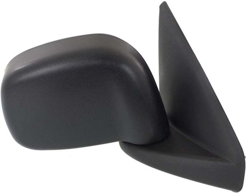 Driver and Passenger Side Non-Towing Mirrors, Manual Adjust, Manual Folding, Non-Heated, Textured Black, Without Signal Light, Without memory, Without Puddle Light, Without Auto-Dimming | CH1320202,CH1321202