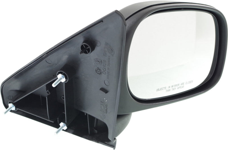 Driver and Passenger Side Non-Towing Mirrors, Manual Adjust, Manual Folding, Non-Heated, Textured Black, Without Signal Light, Without memory, Without Puddle Light, Without Auto-Dimming | CH1320202,CH1321202