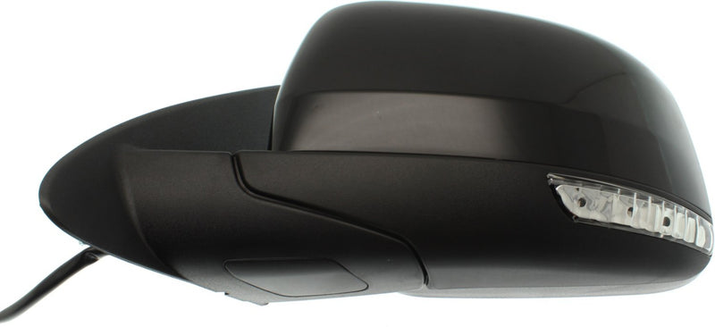 Driver and Passenger Side Mirrors, Power, Heated, Manual Folding, Paintable, In-housing Signal Light, with Blind Spot Detection in Glass | CH1320419,CH1321419